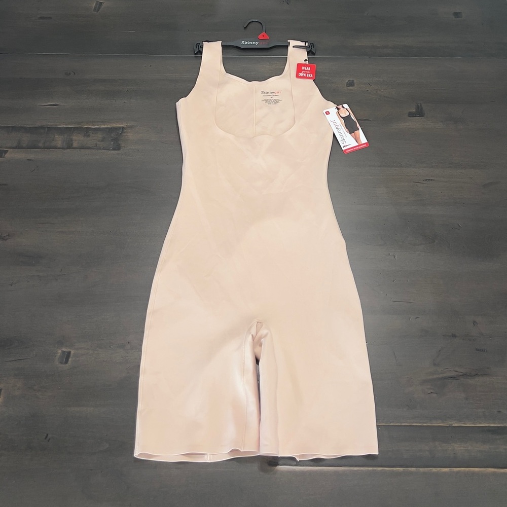 Skinnygirl Nude Shaping WYOB Bodysuit size Small